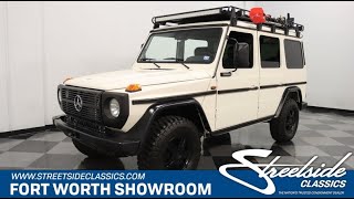 1984 MercedesBenz G Wagon 460 Turbo Diesel for sale  5147 DFW [upl. by Ylliw]