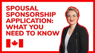 Spousal Sponsorship Application 101 [upl. by Anitreb]