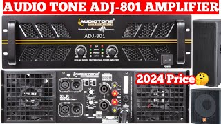 AUDIO TONE ADJ801 AMPLIFIER 2024 PRICE Pradeep Dj Vlog [upl. by Iinden63]