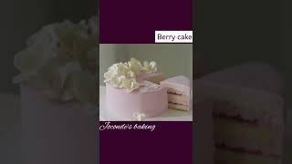 كيكة جميلة بالتوت berries cheescake shorts Jocondesbaking [upl. by Fagin]