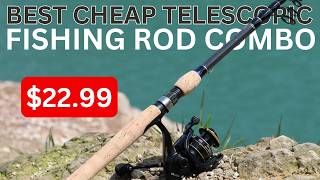 3 Best CHEAP TELESCOPIC FISHING RODS 2024 reviewed [upl. by Anivid]