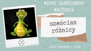 Sześcian różnicy  wzory skróconego mnożenia do potęgi 3 [upl. by Edwards802]