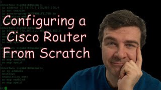 How to configure cisco router for the first time CCNA Level  2021 [upl. by Goldston]