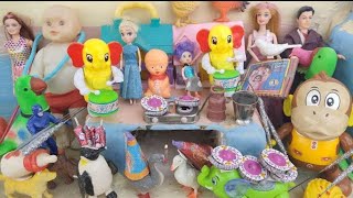 sittu bittu ki kahani part 174 barbie doll all day routine in indian village  barbie doll story [upl. by Einttirb]