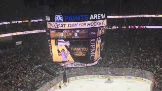 Carl Hagelin Tribute Video Live  In Arena 31219 [upl. by Pardoes]