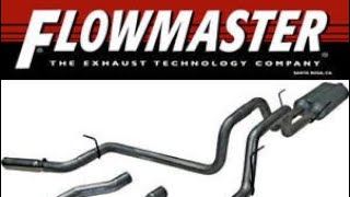 Ebay flowmaster Exhaust installation and sound [upl. by Anaiuq]