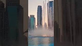 Burj khalifa fountain ⛲ dance dancehall music dance youtube burjkhalifa youtubeshorts travel [upl. by Hubing]