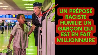 Un préposé raciste humilie un garçon qui est en fait millionnaire [upl. by Aurelie]