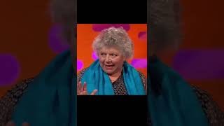 Miriam Margolyes  Its soo wrong 🤣 miriammargolyes grahamnortonshow [upl. by Kimbell228]