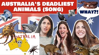 Australias deadliest animals song reaction [upl. by Shult666]