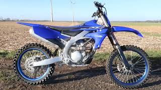 Yamaha YZ250F 2023  First Start [upl. by Nhojleahcim]