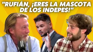 🤣 GARCÍA ISAC y Josué Cárdenas se RÍEN LO MÁS GRANDE DE RUFIÁN quot¡Es la mascota de los indepesquot [upl. by Ssegrub208]