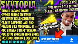 GAMPANG RICHGRATIS CODE REEDEM ROLE🤫☝ GROWTOPIA PRIVATE SERVER TERBARU 2024  GTPS TERBARU SKY [upl. by Ztnaj]