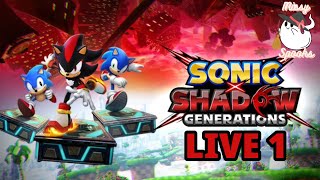 Sonic X Shadow Generations  Blind PlayThrough  Its Been Over 20 Years [upl. by Ahsets535]