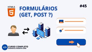 FORMULÁRIOS COM HTML5 GETPOST  AULA 45  CURSO COMPLETO [upl. by Thayer713]