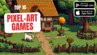 10 FUN Mobile PixelArt Games On Android amp IOS 2024 [upl. by Jemine]