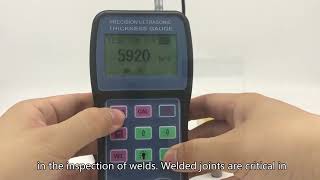 Handy roughness measuring device good manufacturer Chinesephased array detector demo factory [upl. by Newsom559]