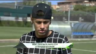 Denilson entrevista Neymar na espanha 2015 [upl. by Krystle]