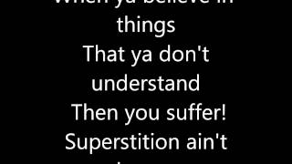 raven symone superstition lyrics [upl. by Atinav332]