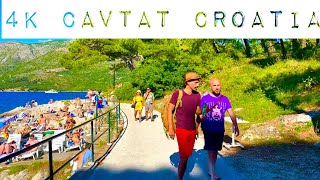 Walk Promenade Cavtat Croatia 2023 4K [upl. by Altman]