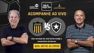 PEÑAROL 3 X 1 BOTAFOGO  Libertadores  Semifinal  Volta  30102024  AO VIVO [upl. by Phip]