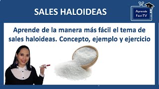 SALES HALOIDEAS Más Fácil Imposible 🔬🧪⚗️ [upl. by Brittne711]