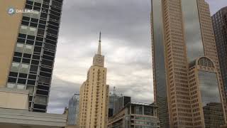 Watch Undulatus Asperatus clouds roll over Dallas [upl. by Ana]