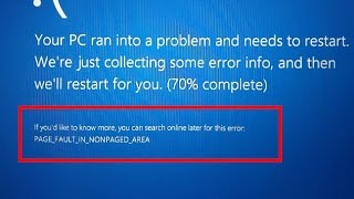 How to fix PAGEFAULTINNONPAGEDAREAWdFILTERsys in windows 10 [upl. by Seuqirdor173]