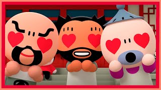 PUCCA  The Chefs in love  IN ENGLISH  03x44 [upl. by Annait144]