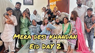 Eid mubarak Day 2  Desi family 😂 dr madihas Vlog [upl. by Idnib124]