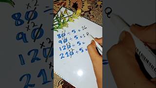 Amazing division trick of 5 maths mathhacks division [upl. by Zetnwahs]