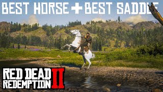 Red Dead Redemption 2 Story Best Horse For John Overview Best Saddle RDR2 4K HDR [upl. by Vtehsta]