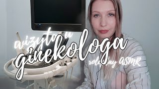 ASMR KONTROLNA WIZYTA U GINEKOLOGA poprawnie medyczny roleplay dźwięki klawiatury pełne badanie [upl. by Enitsua374]