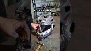 Day 55 of Making Steel Noble 6 Armour halo reach haloreach noble6 steel maker armor wip [upl. by Noet]