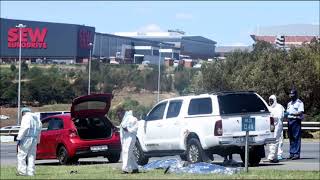 Hijackers shot dead Johannesburg [upl. by Eanram775]