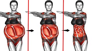 Beste Übungen um Bauchfett zu verlieren  Schnelles Training zur Reduzierung des Bauchfetts [upl. by Ahsikym]