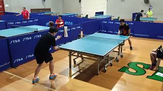 2024 sndtta div 2 Manson Cheng vs Carlo Francisco set 1 [upl. by Anneirb]