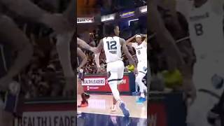 Ja Morant pt4  dunk slam beast outofthisworld space capcut edit makeit rain short [upl. by Asemaj787]