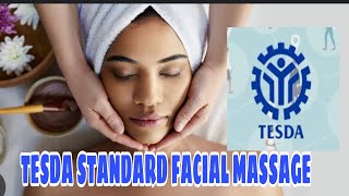 TESDA STANDARD FACIAL MASSAGE [upl. by Aamsa]