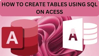 Introduction To SQL on Microsoft Access [upl. by Crawford773]