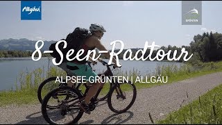 8SeenRadtour AlpseeGrünten  Radfahren im Allgäu HD [upl. by Werner798]