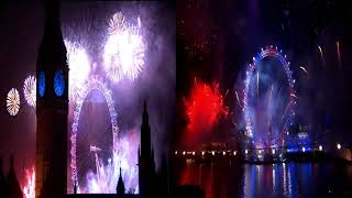 London NYE 2016 VS 2020 [upl. by Oilegor]