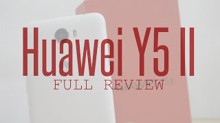 Huawei Y5II Review  مراجعة هواوى واى 5II [upl. by Ynahteb910]