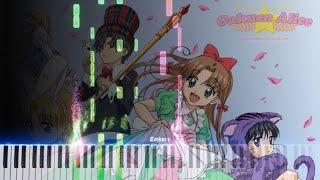 Gakuen Alice  Unleash Pika Pika no Taiyou on Piano [upl. by Inaniel]