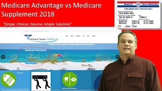 How to Find the Best Medicare Plan Medicare Advantage vs Medicare Supplement 2018 [upl. by Kahcztiy]