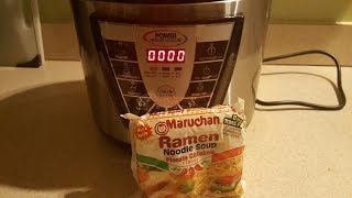 Power Pressure Cooker XL Maruchan Ramen Noodles [upl. by Vasily83]