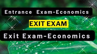 New Approach  Economics Exit ExamNew Approach ኒው አፕሮች ባሉበት ሆነው ይማሩ [upl. by Kurtis106]