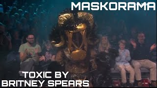 Moskusen sings “Toxic” by Britney Spears  MASKORAMA SEASON 5 EPISODE 3 [upl. by Nhaj]