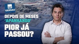 EFEITO CHINA traz comparação INJUSTA para GERDAU I POR QUE ações GGBR4 dispararam [upl. by Olbap]