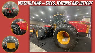 Versatile Articulated Tractor Lineup — Specs Features and History [upl. by Tsiuqram366]